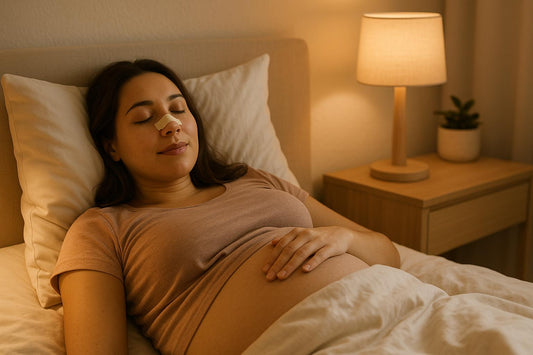 How Nasal Strips Help Pregnant Women Sleep Better