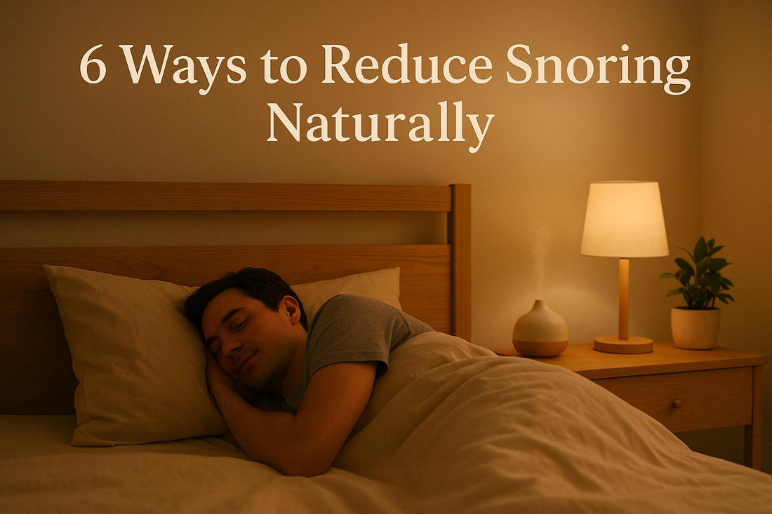 6 Ways to Reduce Snoring Naturally