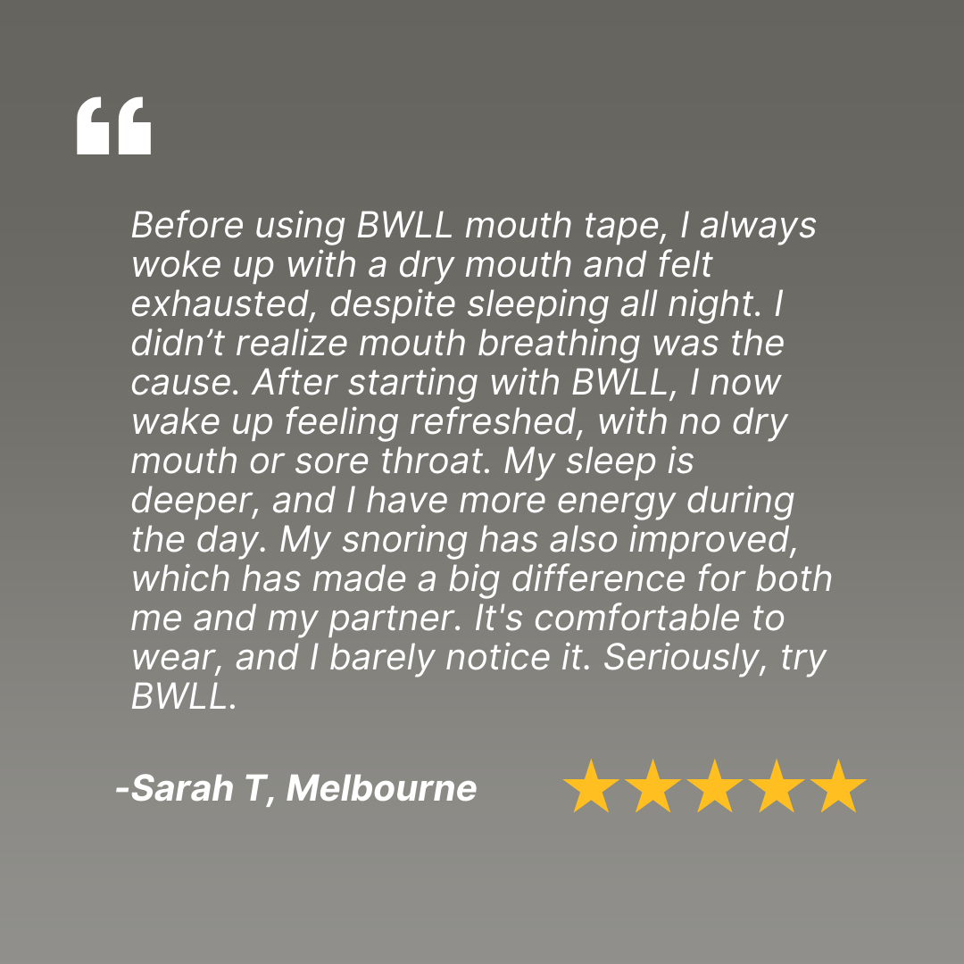 Breathe Well Mouth Tape