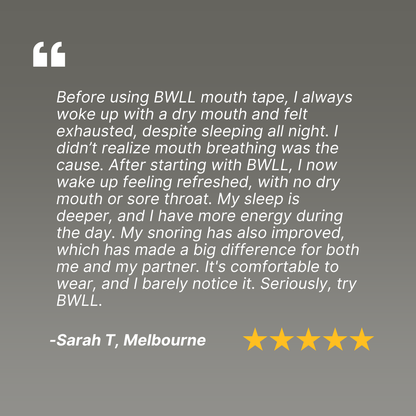 Breathe Well Mouth Tape